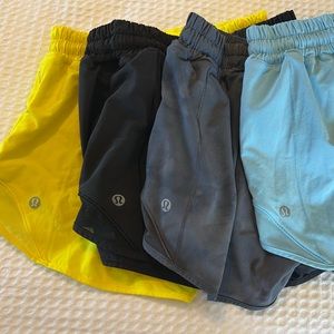 Lululemon Hotty hot short size 4. Price is per pair.